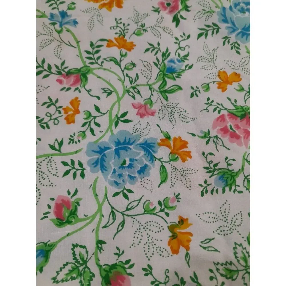 Vintage Floral Full Size Flat and Fitted Sheets